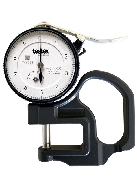 Dial Thickness Meter agency|Testex Dial Thickness Gauge .